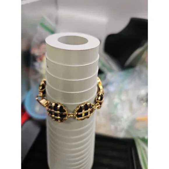 watches for women Lot Of 2 Pearl Brand 6.5 Inches Bracelet Style Goldtone
